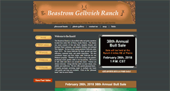 Desktop Screenshot of beastromranch.com
